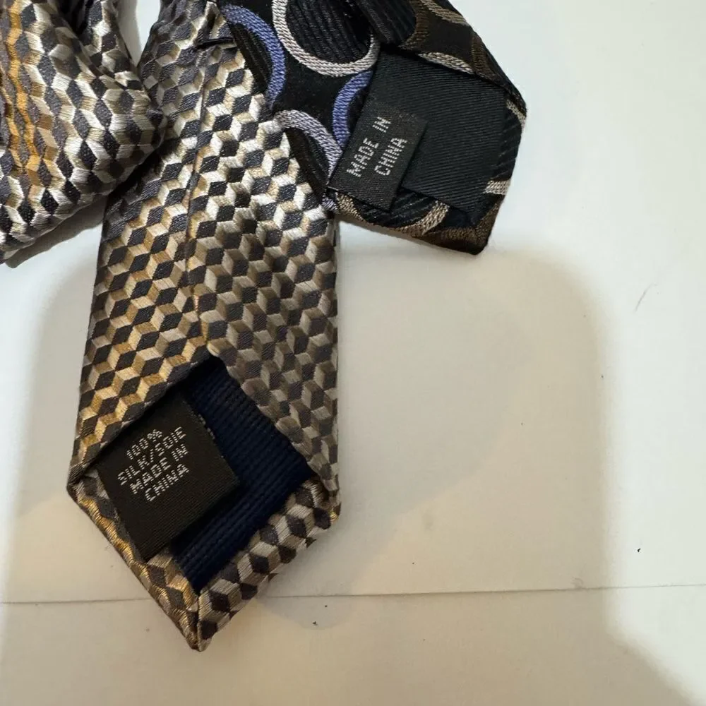 Set of 2 Michael Michael Kors 100% silk ties